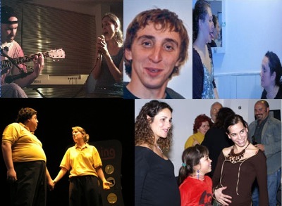 Joel Minquel i Laura Guiteras (arriba izq), Ivan Massague; (arriba cen), Carla Cordoba (arriba der), Jose L. Adserias i Emma Bassas Zapping (abajo izq), Irene Belza i Laura Guiteras (abajo der)